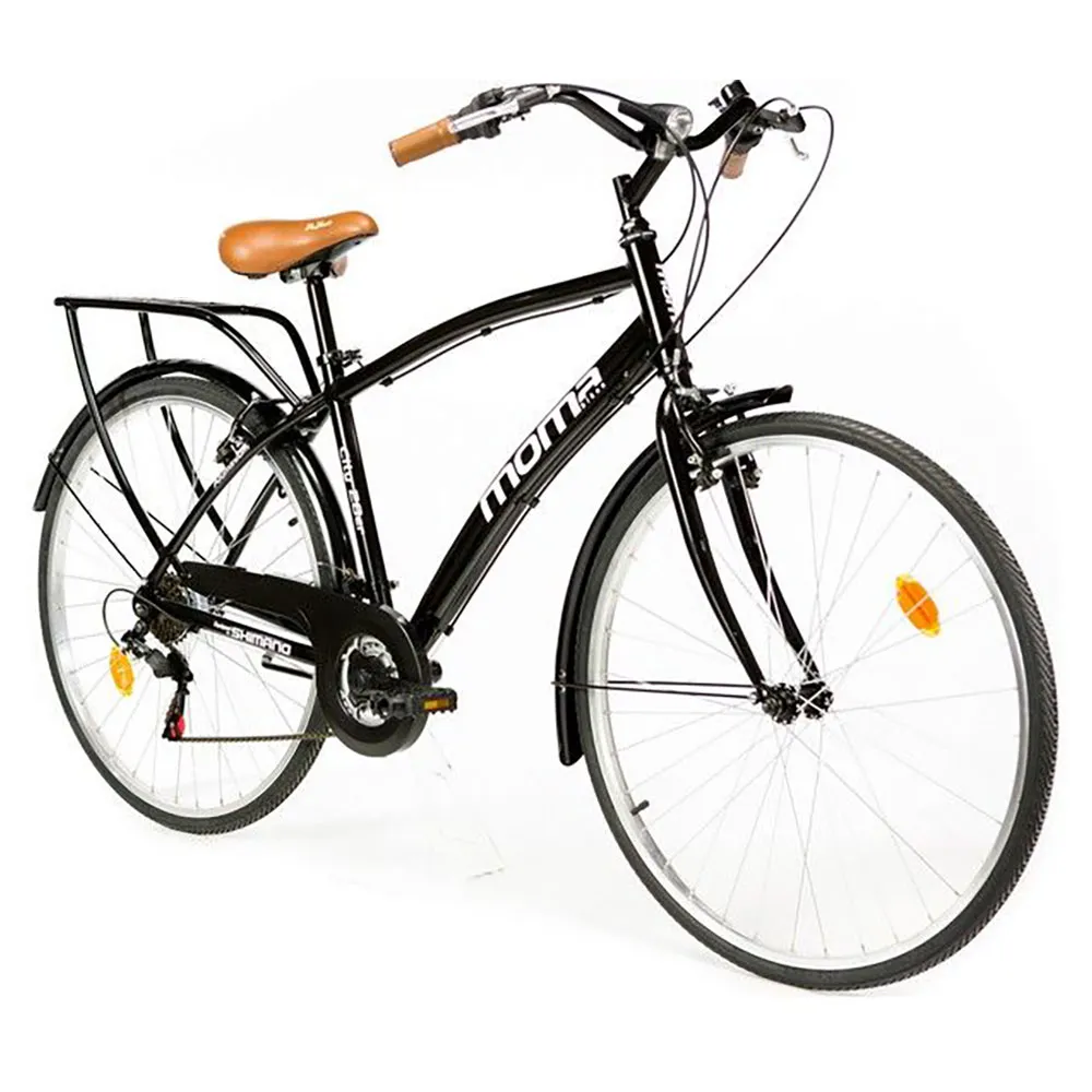 Momabikes City 28´´ Tz-500 Sykkel, Black, One Size, Bysykkel
