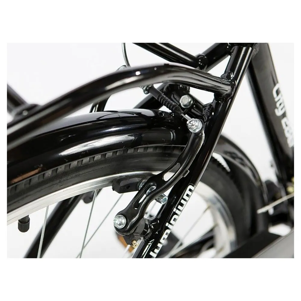 Momabikes City 28´´ Tz-500 Sykkel, Black, One Size, Bysykkel