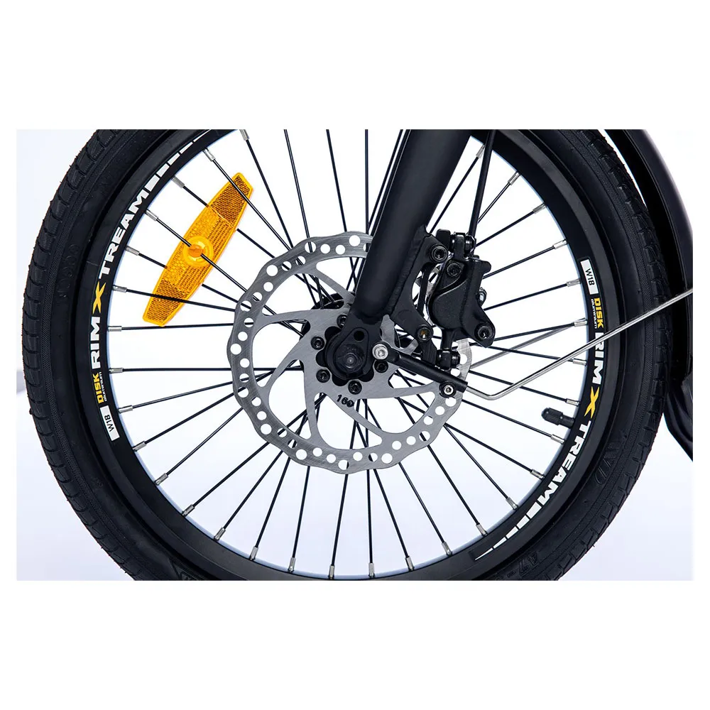 Momabikes E-18teen Pro Rd-ft35a 2024 Sammenleggbar Elsykkel, Black / grey, One Size, 324Wh