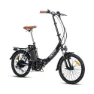 Momabikes E-20.2 Sammenleggbar Elsykkel, Black, One Size, 576Wh