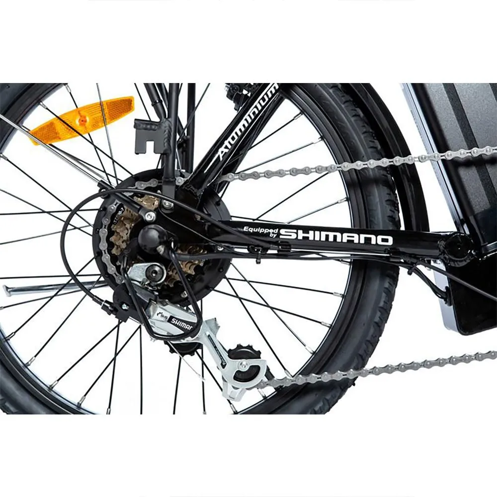 Momabikes E-20.2 Sammenleggbar Elsykkel, Black, One Size, 576Wh
