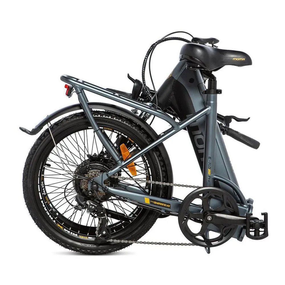 Momabikes E-20 Pro Sammenleggbar Elsykkel, Grey / black, One Size, 624Wh Momabikes E-20 Pro Sammenleggbar Elsykkel, Grey / black, One Size, 624Wh