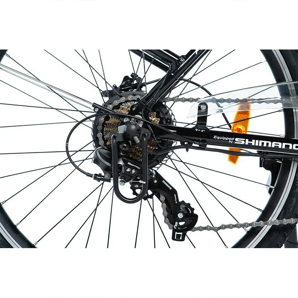 Momabikes E-26.2 Elektrisk Sykkel, Grey / black, One Size, 576Wh, Elsykkel