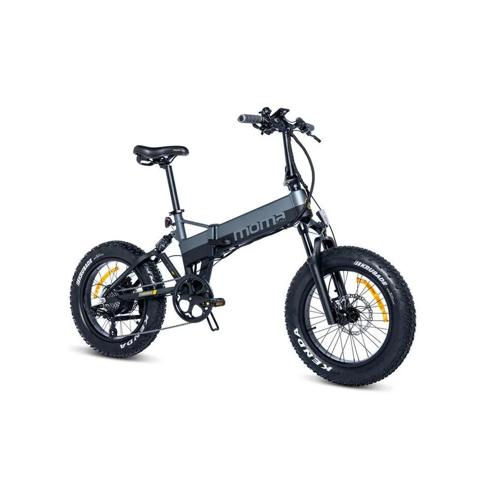Momabikes E-fat Pro 20´´ Elektrisk Sykkel, Grey, One Size, 720Wh, Elsykkel