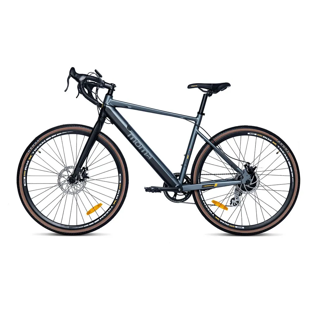 Momabikes E-gravel 28´´ Pro Altus Rd-m310 2023 Elektrisk Grussykkel, Black / grey, One Size, 360Wh, Elsykkel