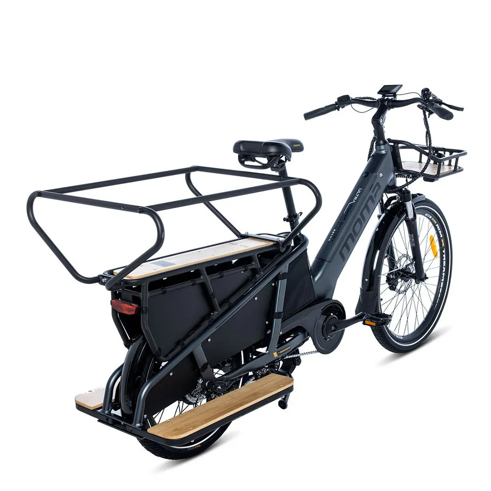 Momabikes E-longtail 26-20´´ Altus Rd-m310 2024 Elektrisk Sykkel, Black / grey, One Size, 624Wh, Elsykkel