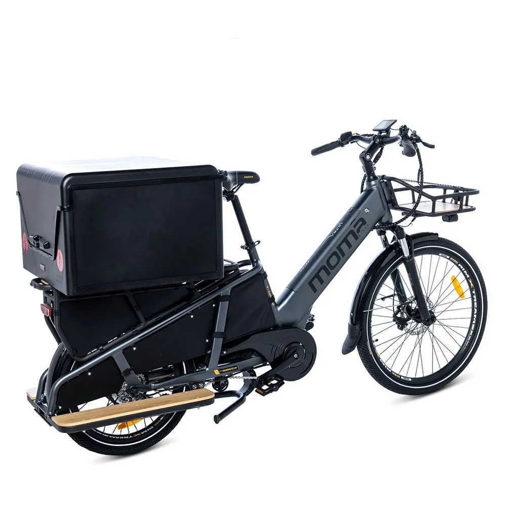Momabikes E-longtail 26-20´´ Altus Rd-m310 2024 Elektrisk Sykkel, Black / grey, One Size, 624Wh, Elsykkel