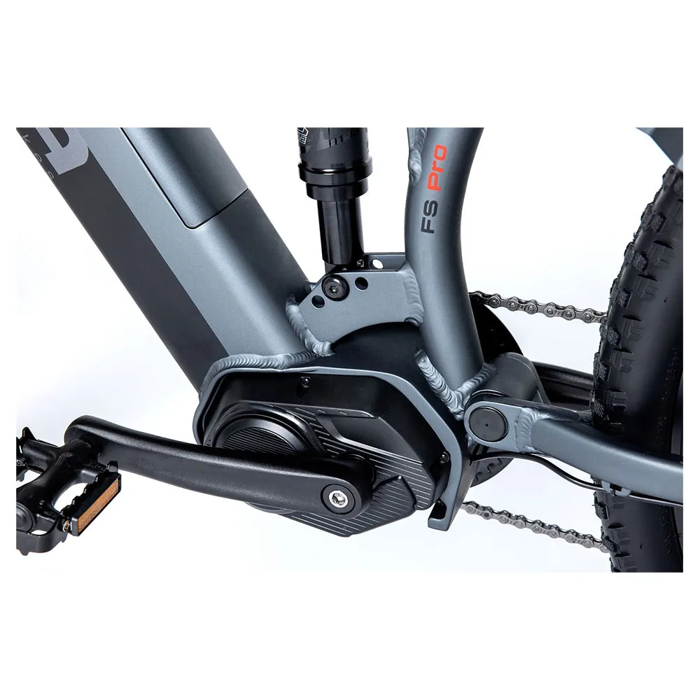 Momabikes E-mtb 27.5´´ Pro Central Motor Altus Rd-m310 2023 Elektrisk Terrengsykkel, Black / grey, L/XL, 624Wh, Elsykkel