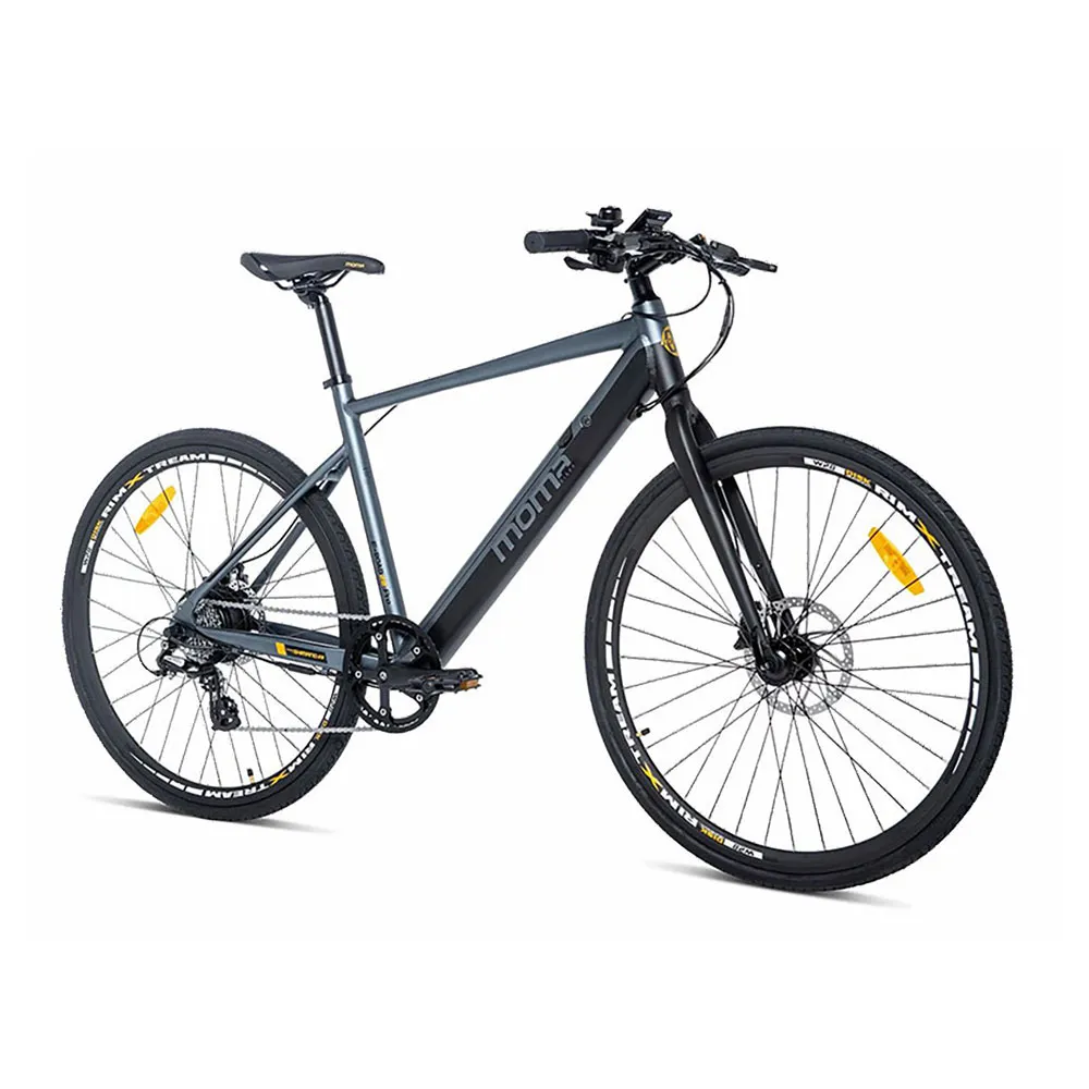 Momabikes E-road 28´´ Pro Altus Rd-m310 2021 Elektrisk Sykkel, Black / grey, One Size, 360Wh, Elsykkel