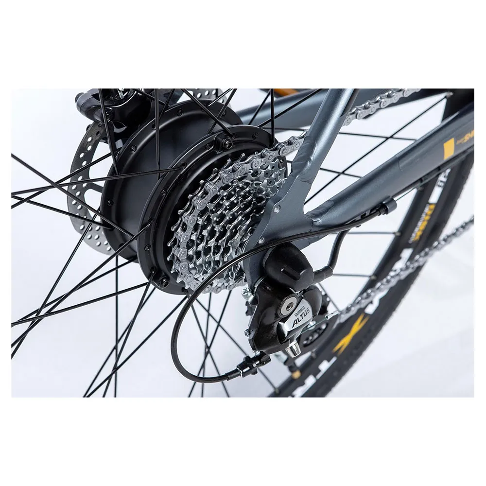 Momabikes E-road 28´´ Pro Altus Rd-m310 2021 Elektrisk Sykkel, Black / grey, One Size, 360Wh, Elsykkel