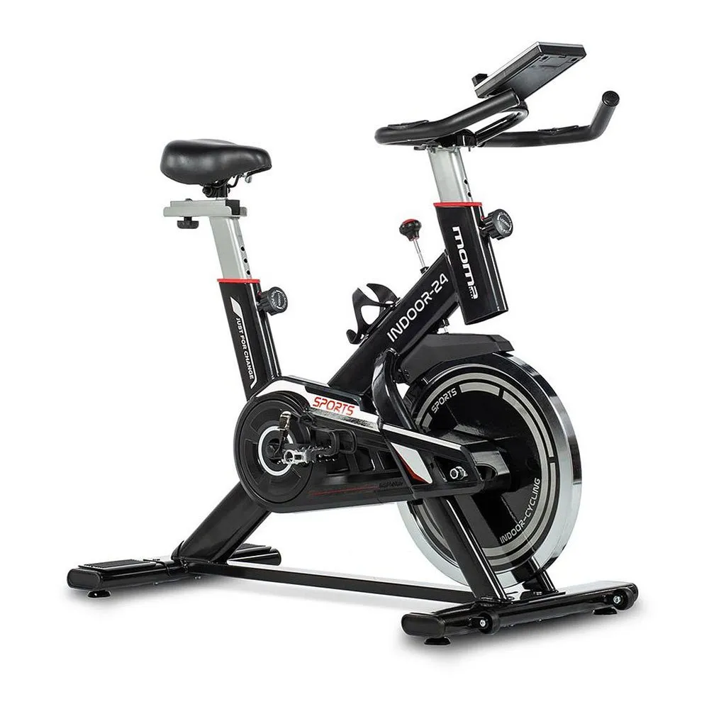 Momabikes Indoor 24 Innendørs Sykkel, Black, One Size