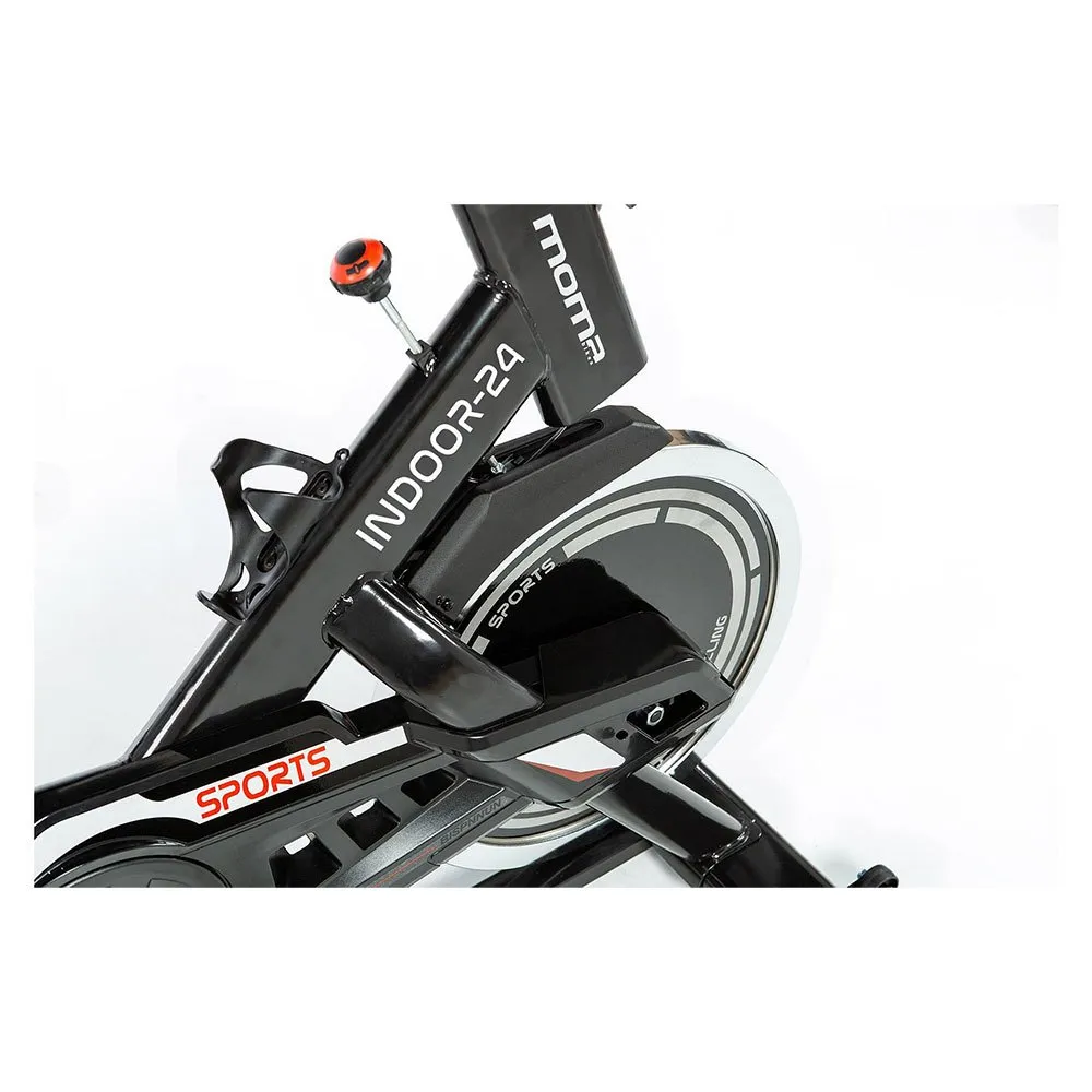 Momabikes Indoor 24 Innendørs Sykkel, Black, One Size