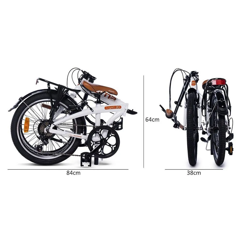 Momabikes Light 20´´ Ty-21 2025 Sammenleggbar Sykkel, Bysykkel