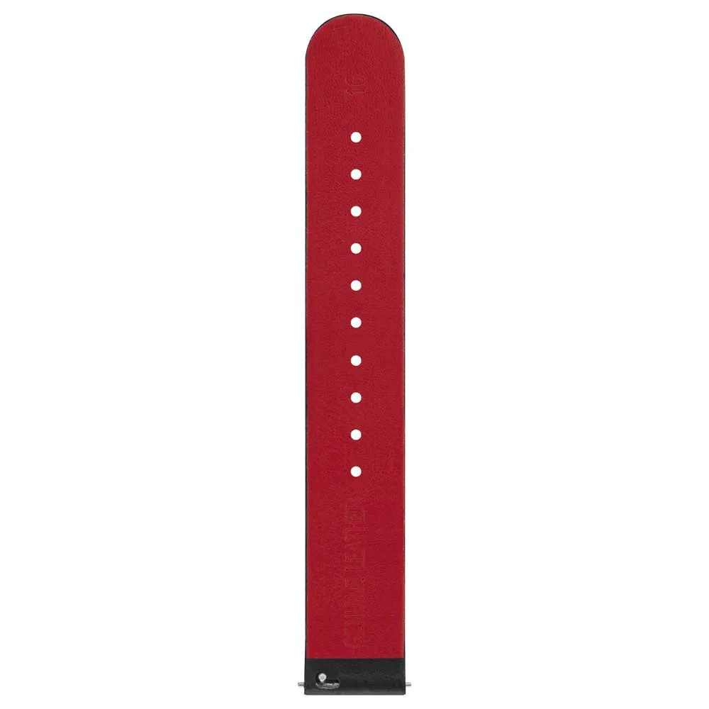Mondaine Genuine Leather Hurtigutløserstropp, Black