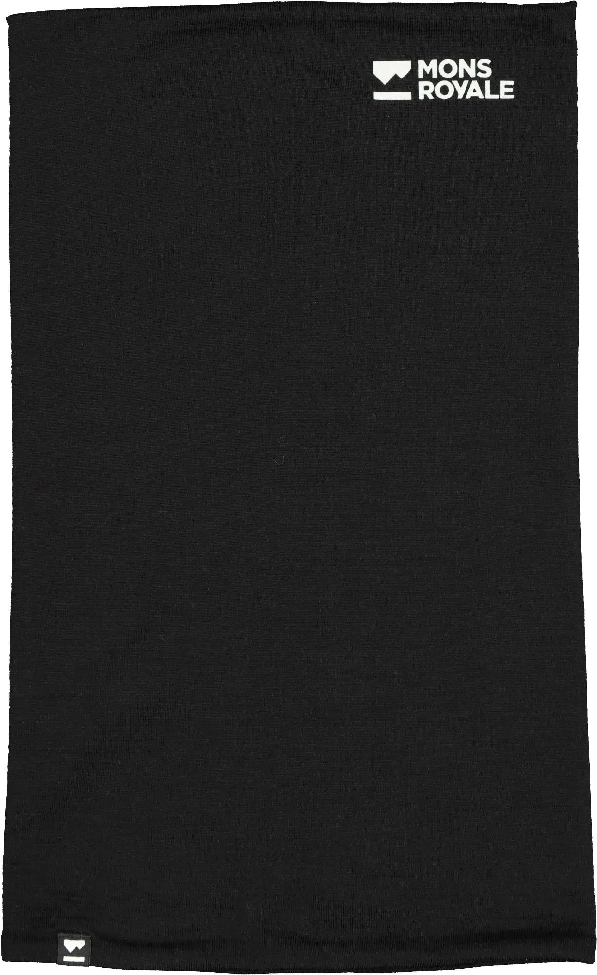 Mons Royale Double Up Neckwarmer, Black