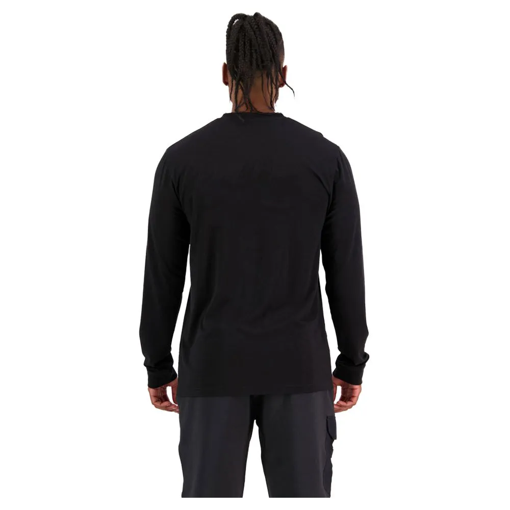 Mons Royale Icon Langarmet T-skjorte, Black, XL