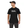 Mons Royale Icon Merino Air-con Kortskjortet Enduro-sykkeltrøye, Black / black, S