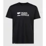 Mons Royale Icon Merino Air-con Kortskjortet Enduro-sykkeltrøye, Black / black, S