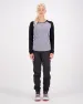 Grey heather/black