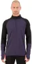 Mons Royale Olympus Half Zip, Black/9 iron