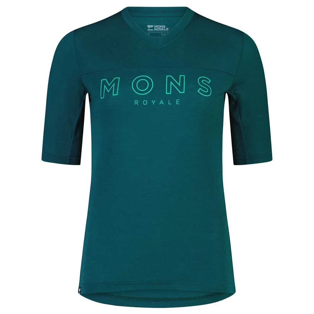 Mons Royale Redwood Merino Air-con S24 Kortskjortet Enduro-sykkeltrøye Mons Royale Redwood Merino Air-con S24 Kortskjortet Enduro-sykkeltrøye