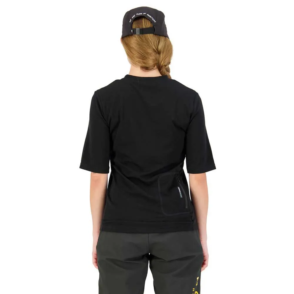 Mons Royale Redwood Vt Kortskjortet Enduro-sykkeltrøye, Black, XS
