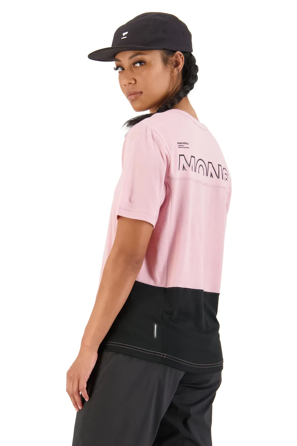Mons Royale Tarn Shift Dame Trøye, Rosa
