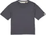 Mons Royale Women's Yonder Merino Organic Cotton T-Shirt, Vintage black