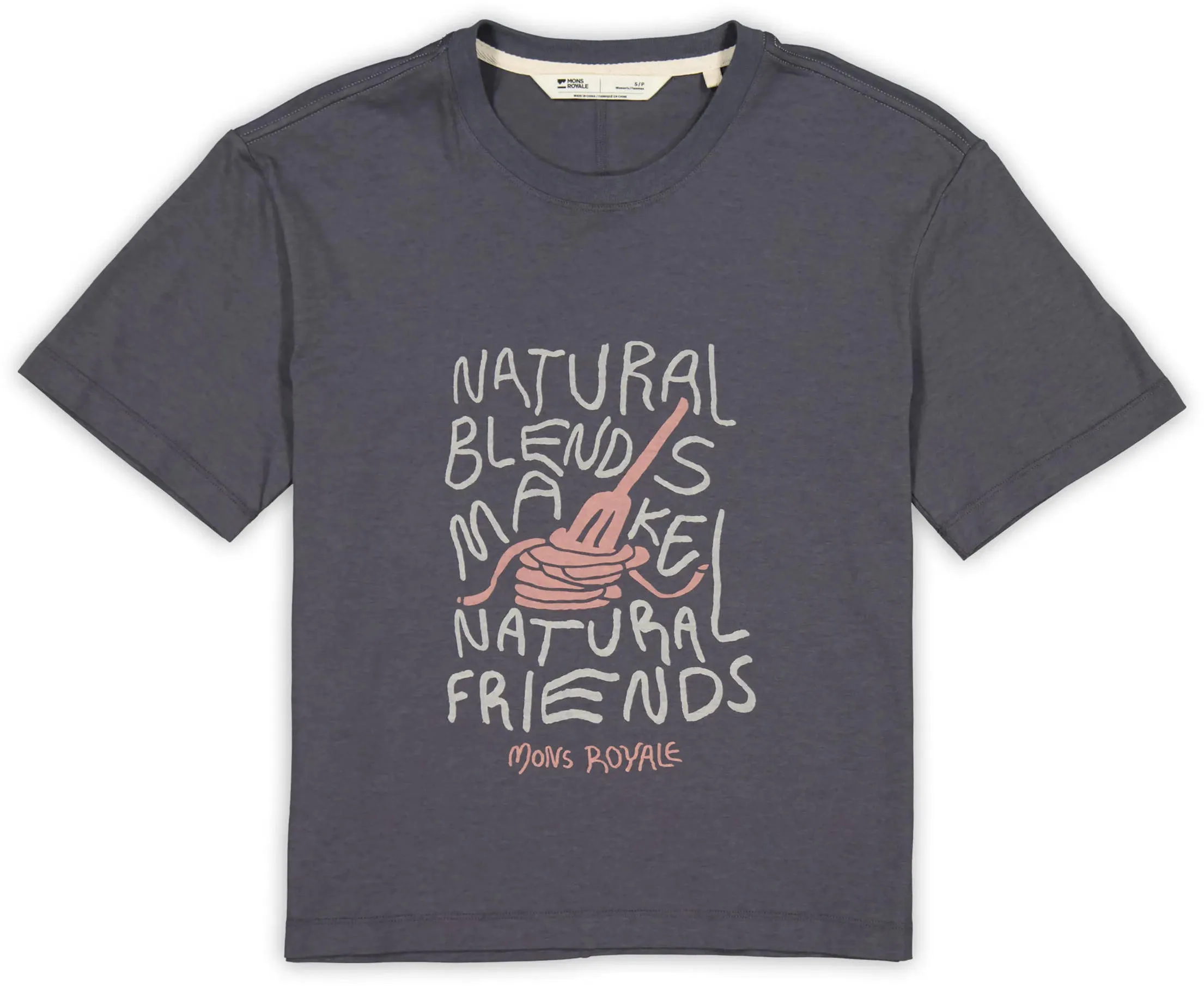 Mons Royale Yonder Merino Cotton Tee Ws