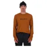 Mons Royale Yotei Classic Langarmet T-skjorte, Copper, L