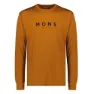 Mons Royale Yotei Classic Langarmet T-skjorte, Copper, L