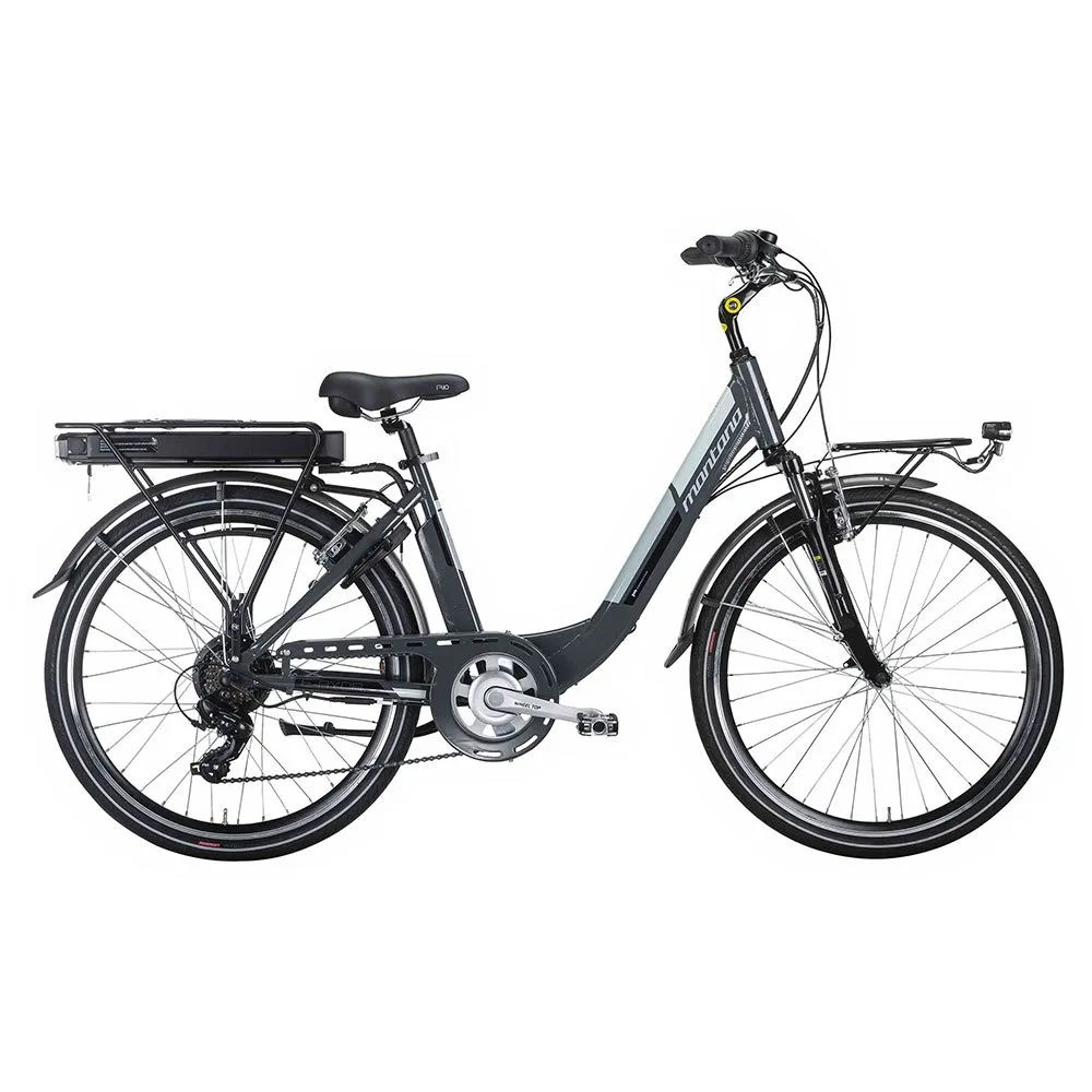 Montana Bikes E-ayda 650c Promovec Ty-300 2024 Elektrisk Sykkel, Grey, One Size, 396Wh, Elsykkel Montana Bikes E-ayda 650c Promovec Ty-300 2024 Elektrisk Sykkel, Grey, One Size, 396Wh, Elsykkel
