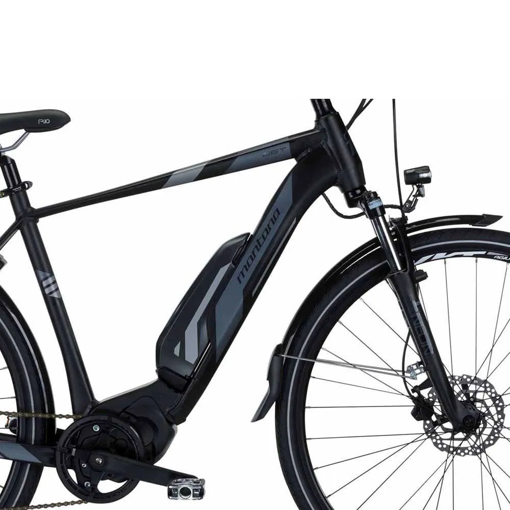 Montana Bikes E-jet Trekking Man 700 E5000 Acera 2024 Elektrisk Sykkel, Elsykkel