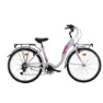 Montana Bikes Liberty Monotrave 650c Ty-21 2024 Sykkel, White, One Size, Bysykkel