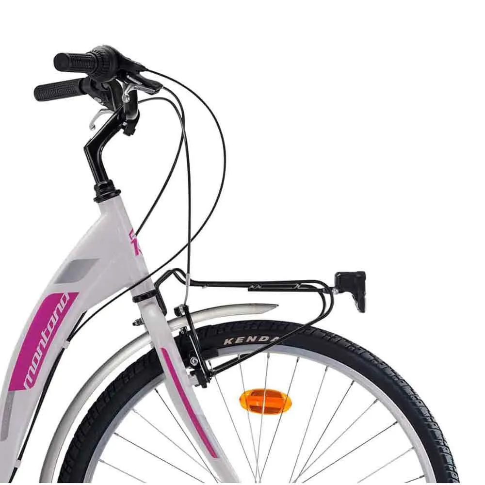 Montana Bikes Liberty Monotrave 650c Ty-21 2024 Sykkel, White, One Size, Bysykkel