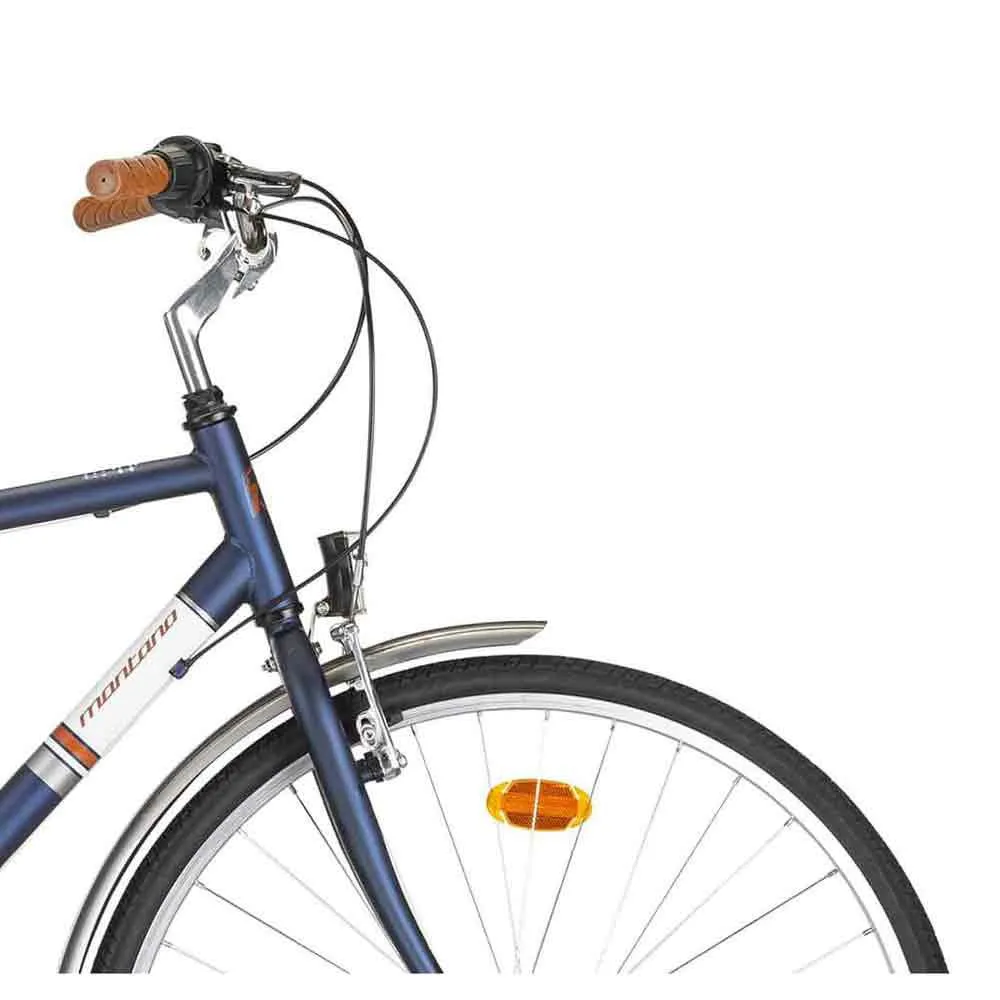 Montana Bikes Streetland Man 700 Ty-21 1x7s 2024 Sykkel, Blue, One Size, Bysykkel