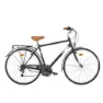 Montana Bikes Streetland Man 700 Ty-21 3x7s 2024 Sykkel, Black, One Size, Bysykkel