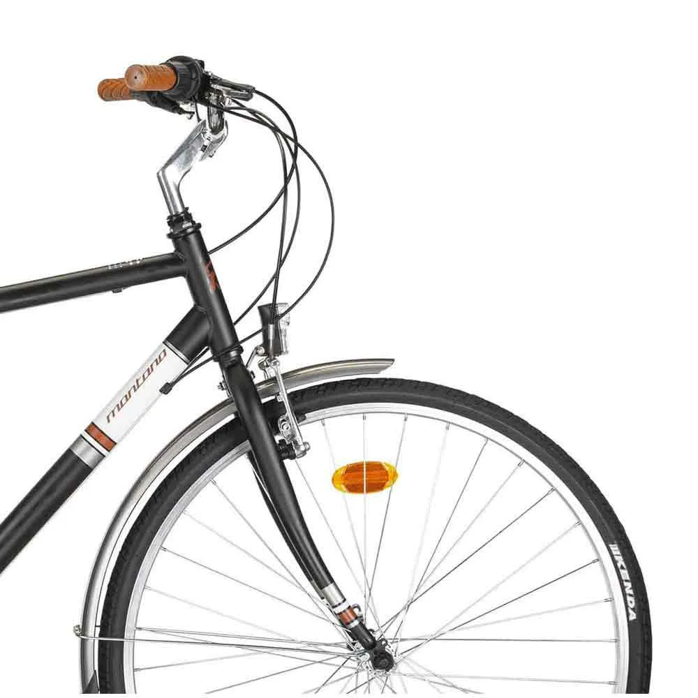 Montana Bikes Streetland Man 700 Ty-21 3x7s 2024 Sykkel, Black, One Size, Bysykkel