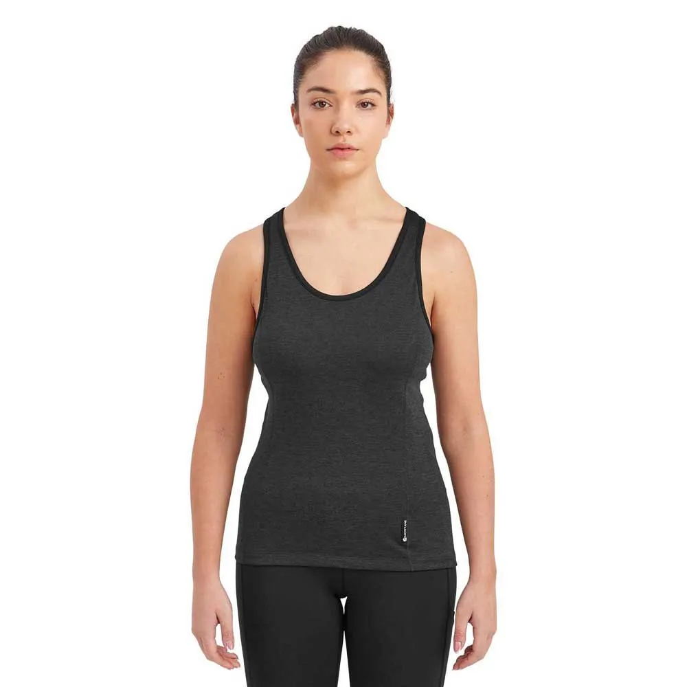 Montane Dart Ermeløs T-skjorte, Black Montane Dart Ermeløs T-skjorte, Black