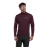 Montane Dart Halv Glidelås Langarmet T-skjorte