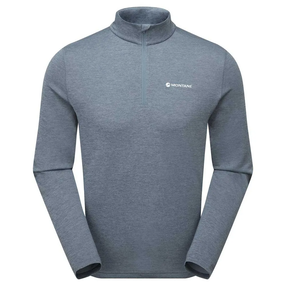 Montane Dart Halv Glidelås Langarmet T-skjorte