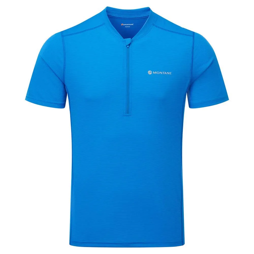 Montane Dart Nano Halv Glidelås Kort Ermet T-skjorte