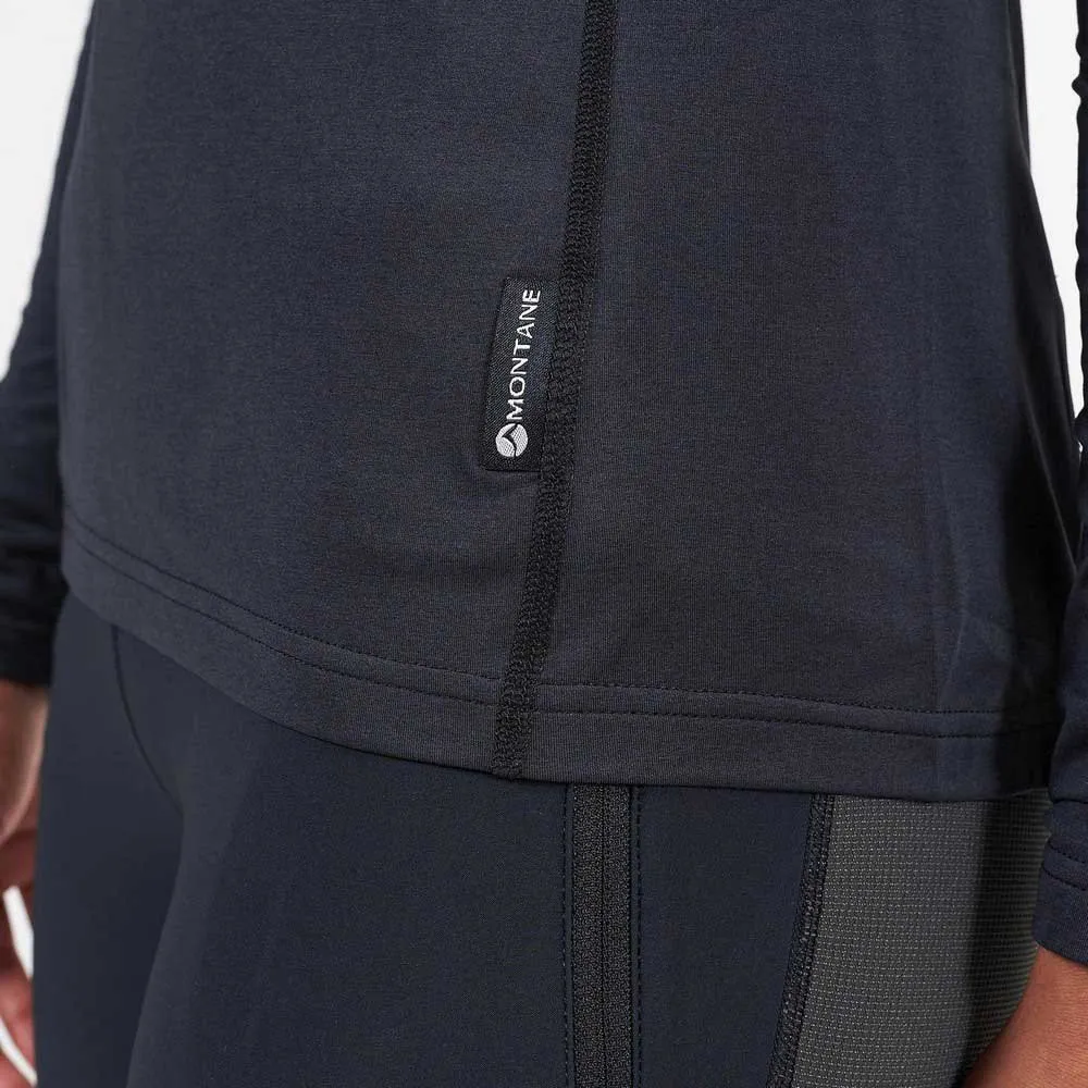 Montane Dart Thermo Langarmet Baselag, Black