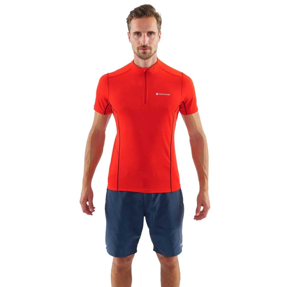 Montane Dart Zip Kortarmet T-skjorte Montane Dart Zip Kortarmet T-skjorte