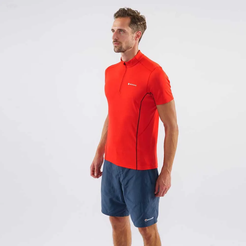 Montane Dart Zip Kortarmet T-skjorte Montane Dart Zip Kortarmet T-skjorte