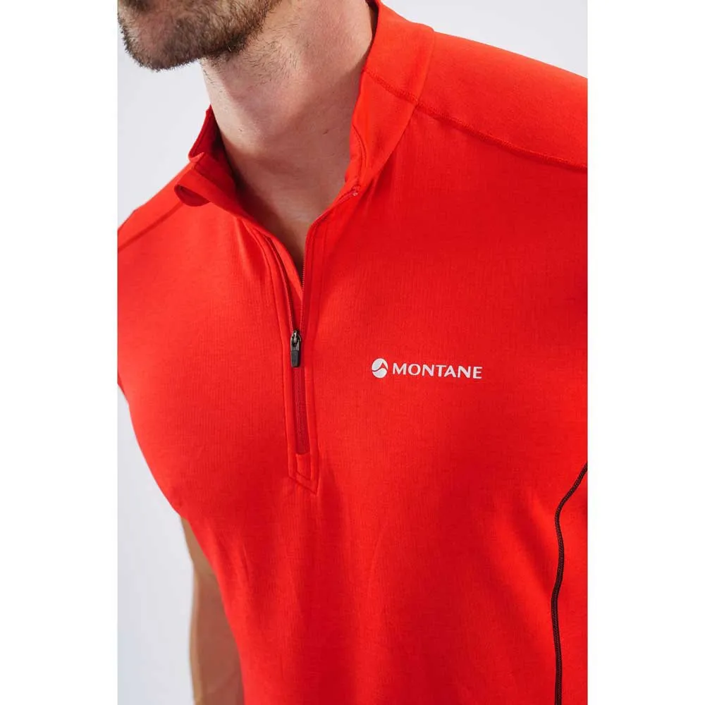 Montane Dart Zip Kortarmet T-skjorte Montane Dart Zip Kortarmet T-skjorte