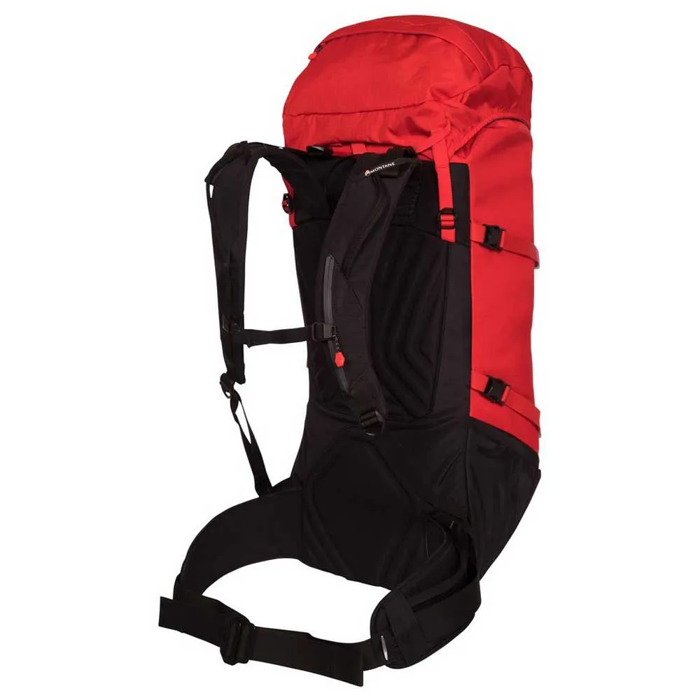 Montane Fast Alpine 40l Ryggsekk, Flag red
