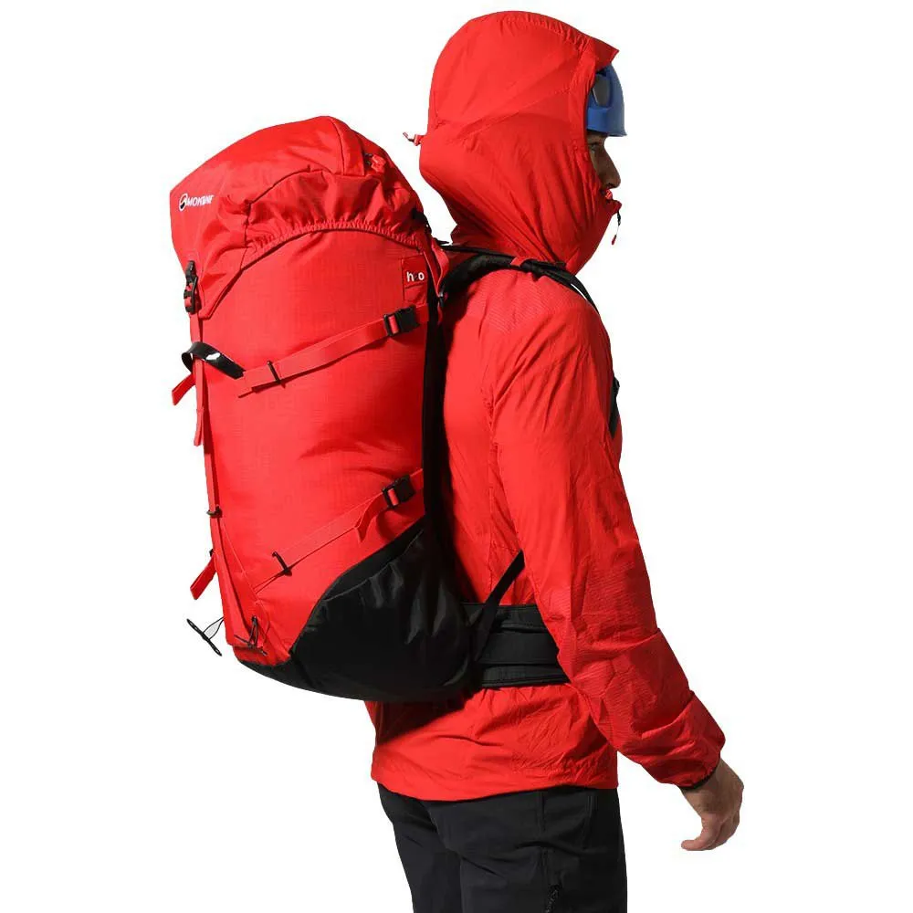 Montane Fast Alpine 40l Ryggsekk, Flag red