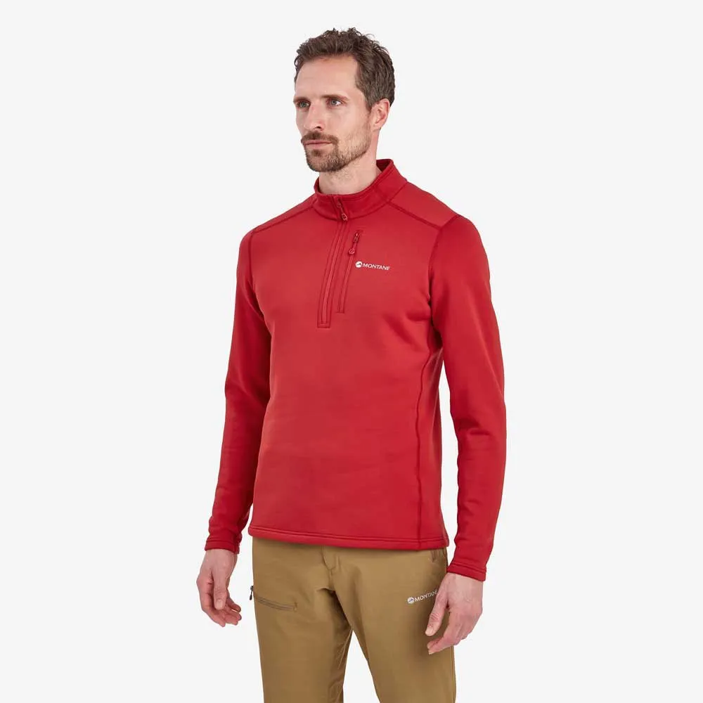 Montane Fury Fleecejakke Med Halv Glidelås
