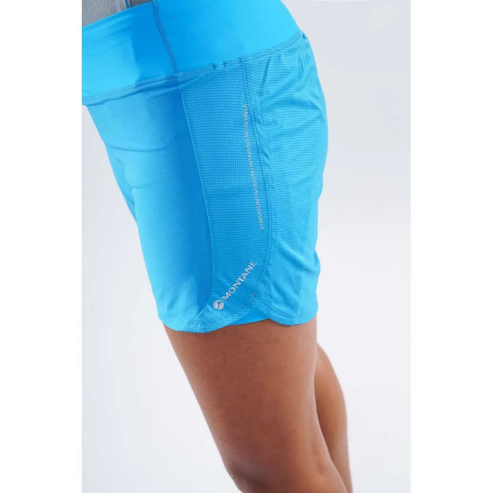 Montane Katla Twin Shorts female, Cerulean blue